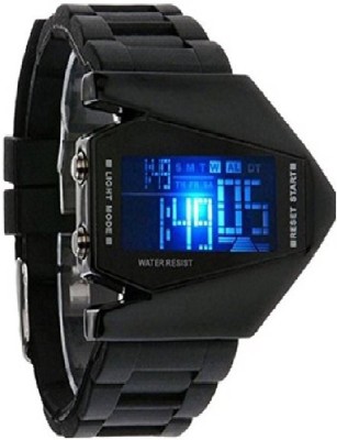 Rokcy Triangle Shape With LED Light Digital Watch - For Men Digital Watch  - For Men   Watches  (Rokcy)