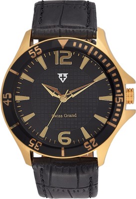 Swiss Grand Sg-0809_black Grand Analog Watch  - For Men   Watches  (Swiss Grand)