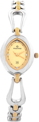 

Maxima 25610BMLT Gold Watch - For Women