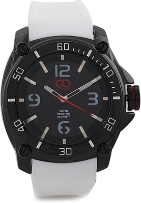 

Gio Collection SU-1597-BKWH Watch - For Men