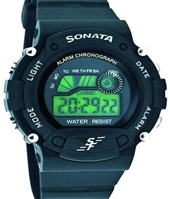 Sonata Super Fiber Digital Watch  - For Men   Watches  (Sonata)