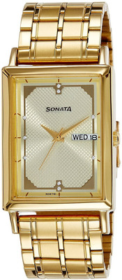 

Sonata 77003YM05 Watch - For Men