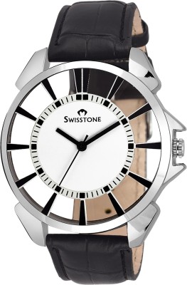 Swisstone CTHRU55-WHT-WHT Analog Watch  - For Men   Watches  (Swisstone)