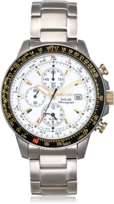 Seiko SSC011P1 Solar Chronograph Analog Watch  - For Men   Watches  (Seiko)