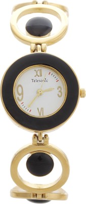 Telesonic Gci-027(White) Integrity Series Analog Watch  - For Women   Watches  (Telesonic)