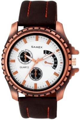 SAMEX SAM3055WT Analog Watch  - For Boys   Watches  (SAMEX)