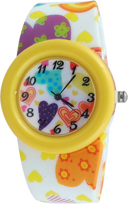 Super Drool ST2570_WT_YELLOWFLORALA Watch - For Girls