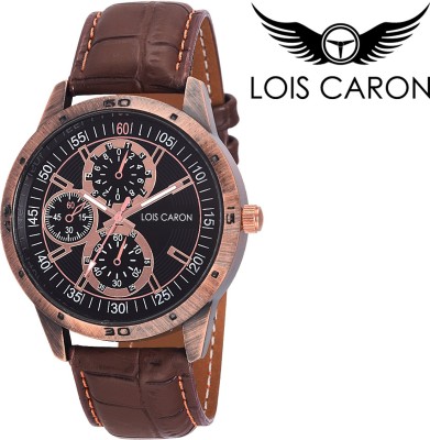 Lois Caron LCD-4036 CHRONOGRAPH PATTERN ANALOG WATCH FOR BOYS MEN Ultimate Watch  - For Men   Watches  (Lois Caron)