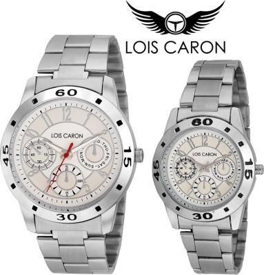 Lois Caron LCK-4051+4515 COUPLE ANALOG Watch  - For Couple   Watches  (Lois Caron)