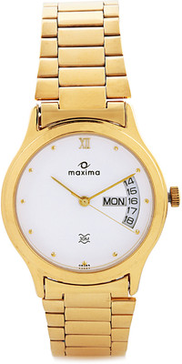

Maxima 06365CMGY Gold Watch - For Men