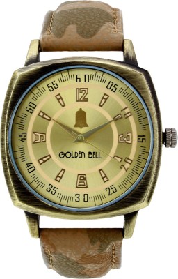Golden Bell GB-624BrnDBrnStrap Analog Watch  - For Men   Watches  (Golden Bell)