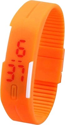 Pappi Boss Unisex Silicone Casual Led Bracelet Band Digital Watch  - For Women   Watches  (Pappi Boss)