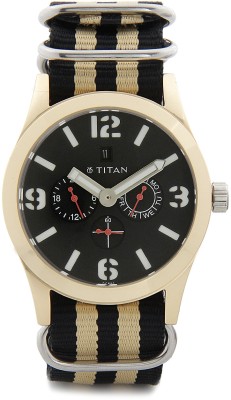 Titan 9473AP01J Purple Analog Watch  - For Men   Watches  (Titan)