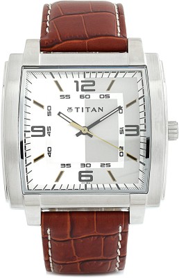 Titan NF1586SL01 Tagged Analog Watch  - For Men   Watches  (Titan)