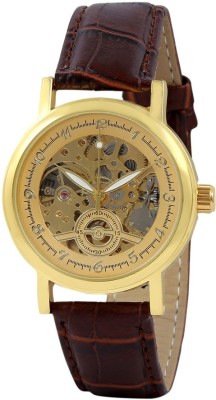 Timebre TGXGLD282 Skeleton Automatic Watch  - For Men   Watches  (Timebre)