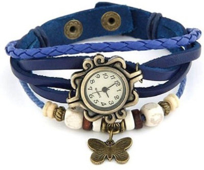 

Zdelhi Blue-Vintage-Watch Watch - For Girls