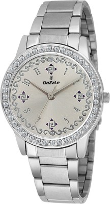 Dazzle DZ-LR2013-WHT Jewel Watch  - For Women   Watches  (Dazzle)
