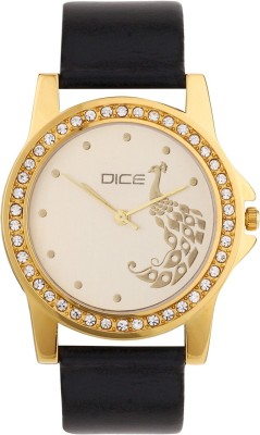 Dice PRSG-M073-8159 Princess Gold Analog Watch  - For Women   Watches  (Dice)