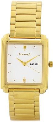 Sonata NG7053YM04A Grant Analog Watch  - For Men   Watches  (Sonata)