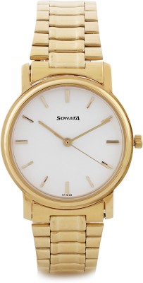 Sonata ND1013YM03C Analog Watch  - For Men   Watches  (Sonata)