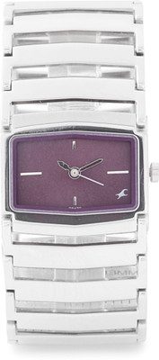

Fastrack 6062SM01 Big Time Watch - For Women