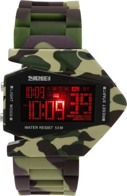 Skmei 0817M Stealth Led Sports Digital Watch  - For Men   Watches  (Skmei)