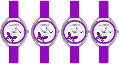 Valentime Branded New Latest Designer Deal Colorfull Stylish Girl Ladies22 35 Feb LOVE Couple Analog Watch  - For Girls   Watches  (Valentime)