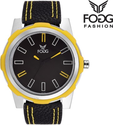 FOGG 1038-BK-YL Modish Analog-Digital Watch  - For Men   Watches  (FOGG)