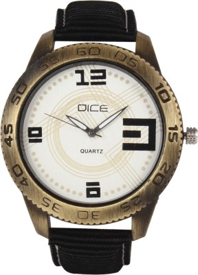 Dice DCMLRD38LTBLKWIT060 Analog Watch  - For Men   Watches  (Dice)