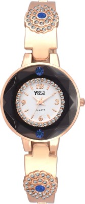 Youth Club PRD-07WHT New Rose Gold Style Analog Watch  - For Women   Watches  (Youth Club)