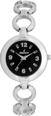 Dazzle LADIES EV-LR703-BLK-WHT-CHN Watch  - For Women   Watches  (Dazzle)