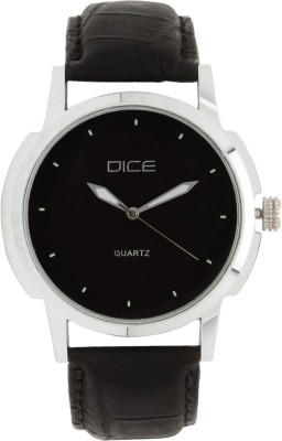 Dice Dcmlrd38ltblkblk030 Dome Analog Watch  - For Men   Watches  (Dice)