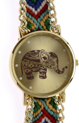 

RBS Online Trading Company Elephant_dial_rakhi_watch_20 Watch - For Women