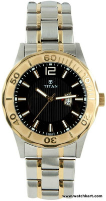 

Titan 9385BM04 Watch - For Men