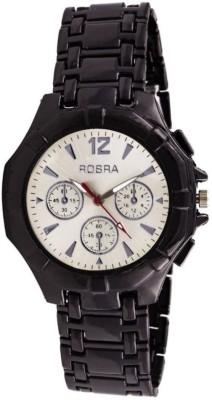 Rosra Black-White-Formal Analog Watch  - For Men   Watches  (Rosra)