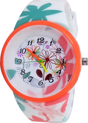 

Super Drool ST2955_WT_ORANGEFLORALA Watch - For Boys