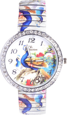 

Zoya ZV2-908-SSWBLP-12 Stretch Strap Watch - For Women