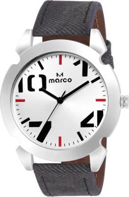 Marco MR-1001-WHT-GREY ELITE Analog Watch  - For Men   Watches  (Marco)
