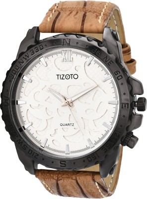 Tizoto tzom643 Tizoto White dial metal analog watch Analog Watch  - For Men   Watches  (Tizoto)