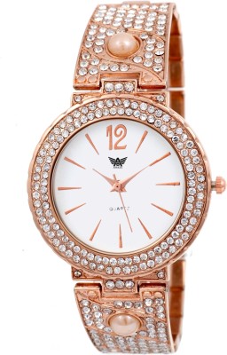 Abrexo Abx-4018 Crystal Studded Wedding Collection Watch  - For Women   Watches  (Abrexo)