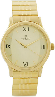 View Titan NE1580YM02 Analog Watch  - For Men Wrist Watches Price Online(Titan)