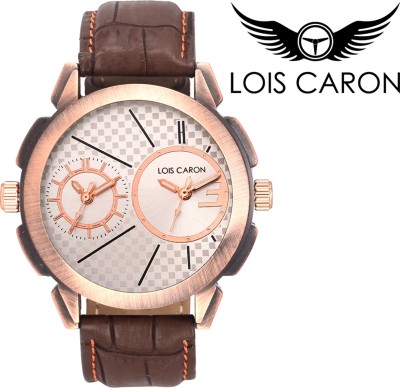 Lois Caron LCS-4098 DUAL TIME Watch  - For Men   Watches  (Lois Caron)