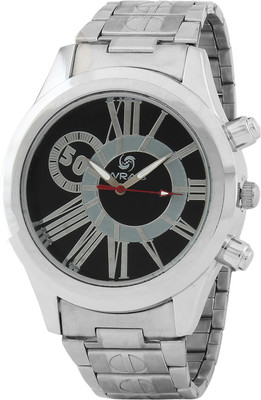Wrab 50-blk Watch - For Men