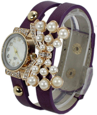 

Srushti Art Jewelry Yilisha_Diamond_Butterfly_Purple1 Watch - For Women