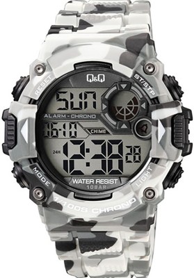 Q&Q M146-005Y 1/100S CHRONO Digital Watch  - For Men   Watches  (Q&Q)