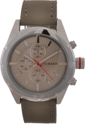 Curren Signature Luxury Misted Green Dial Watch  - For Men   Watches  (Curren)