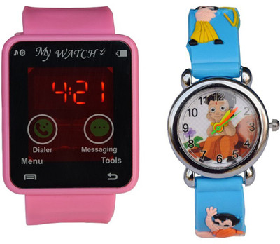 

Vitrend My Led digital & chotabheem-1 Watch - For Boys & Girls