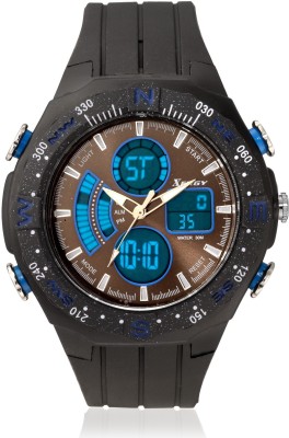 Xergy Analog Digital, water proof , Alarm , Stopwatch , LED Light , Dual time Sports Watch 5223-4 Watch  - For Men   Watches  (Xergy)