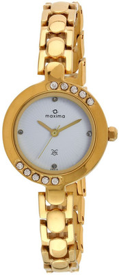 

Maxima 29410BMLY Swarovski Watch - For Women