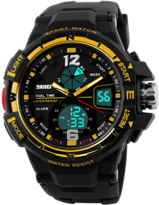 

Skmei Gmarks-8411-Gold Watch - For Men & Women